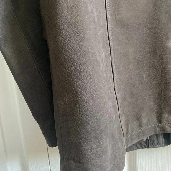 Daniel Cremieux Signature Collection Leather Jacket Brown Men XL - Picture 8 of 9